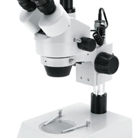 Mikroskop stereoskopowy zoom-trójokularowy 7x...45x, (2 rodz. ?wiat?a)